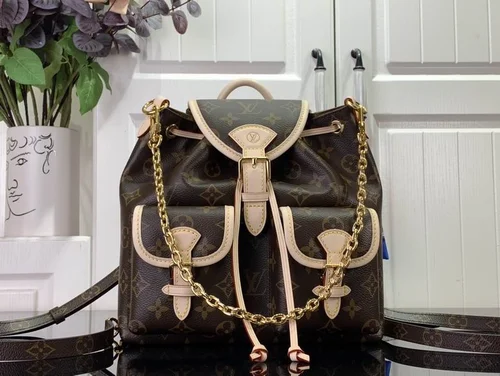 11 Louis Vuitton Original Backpack Large Authentic Monogram Canvas