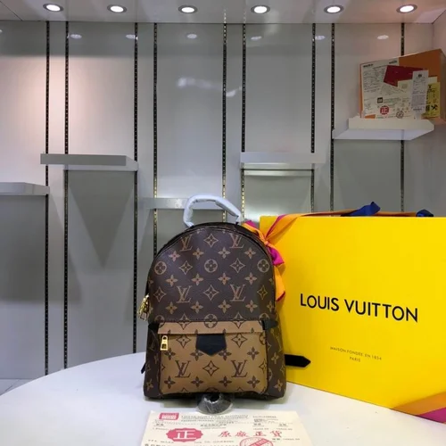 11 Louis Vuitton Original Backpack Large Authentic Monogram Canvas