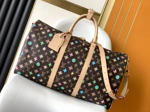 11 Louis Vuitton Original Large Travel Bag Authentic Monogram Canvas