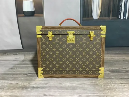 Louis Vuitton Original Luggage Trolley Case Authentic Monogram