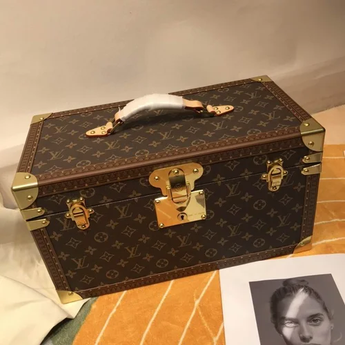 Louis Vuitton Original Luggage Trolley Case Authentic Monogram