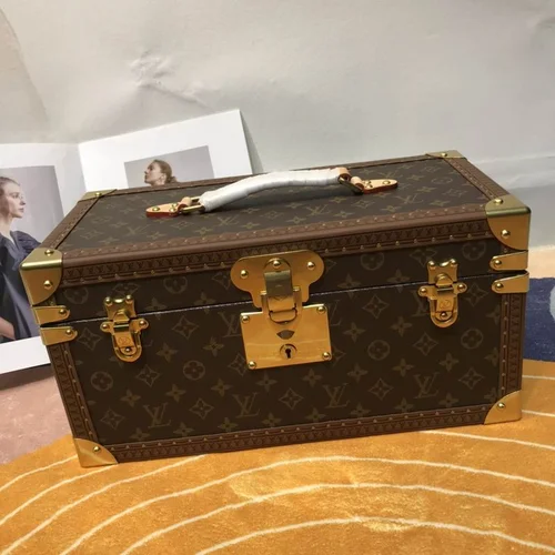 Louis Vuitton Original Luggage Trolley Case Authentic Monogram