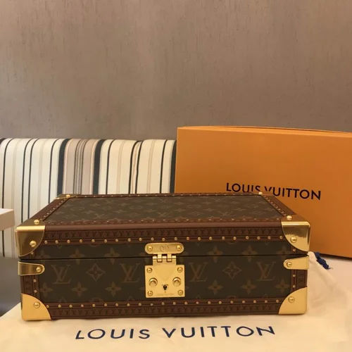 Louis Vuitton Original Luggage Trolley Case Authentic Monogram
