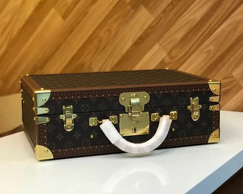 Louis Vuitton Original Luggage Trolley Case Authentic Monogram