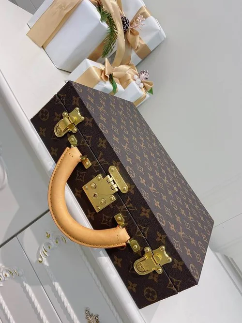 Louis Vuitton Original Luggage Trolley Case Authentic Monogram