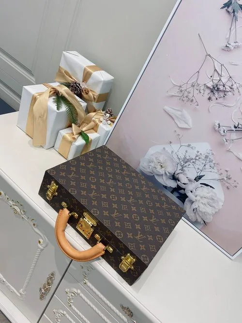 Louis Vuitton Original Luggage Trolley Case Authentic Monogram