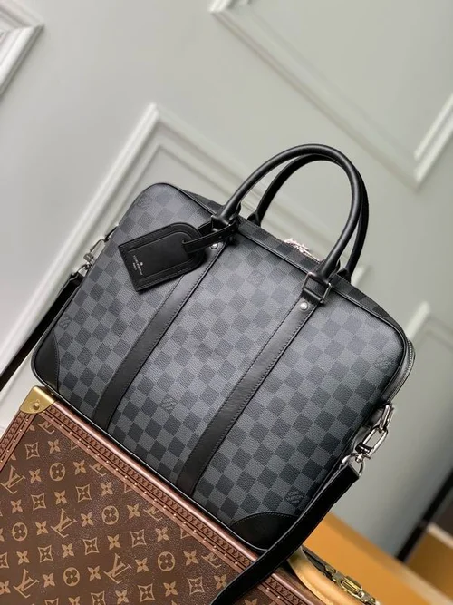 Louis Vuitton Original Briefcase Authentic Monogram Canvas