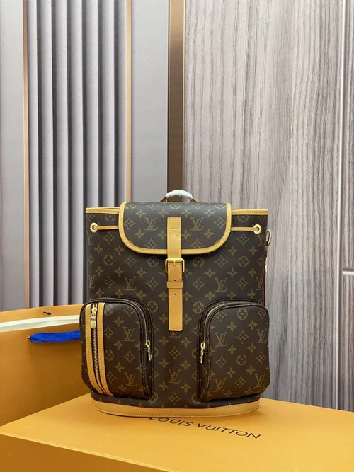 Louis Vuitton Original Backpack Authentic Monogram Canvas Luxury