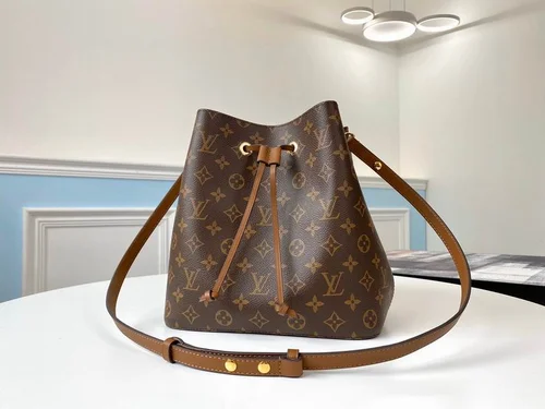 Louis Vuitton Original Bucket Bags Authentic Monogram Canvas
