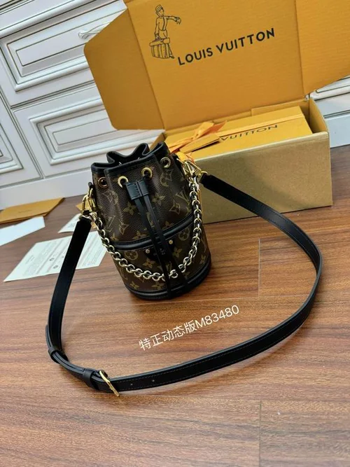 Louis Vuitton Original Bucket Bags Authentic Monogram Canvas