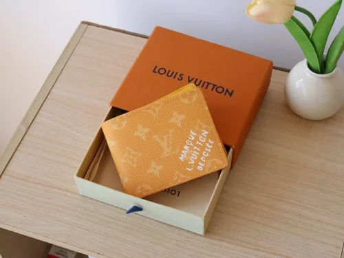 Louis Vuitton Original Wallets Authentic Monogram Canvas Luxury