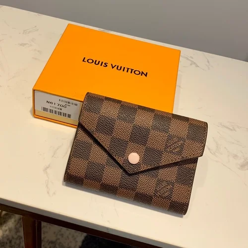 Louis Vuitton Original Wallets Authentic Monogram Canvas Luxury