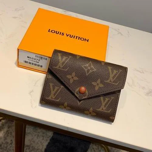 Louis Vuitton Original Wallets Authentic Monogram Canvas Luxury