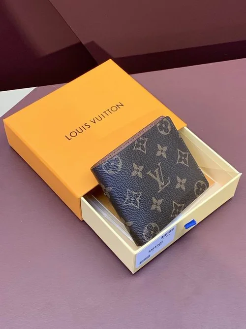 Louis Vuitton Original Wallets Authentic Monogram Canvas Luxury