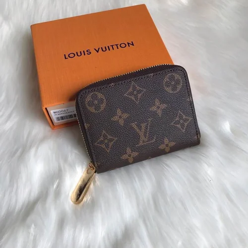Louis Vuitton Original Wallets Authentic Monogram Canvas Luxury