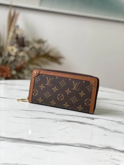 Louis Vuitton Original Wallets Authentic Monogram Canvas Luxury