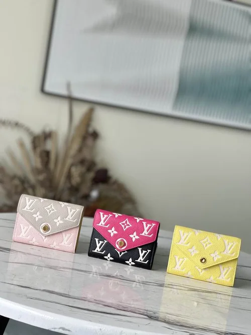 Louis Vuitton Original Wallets Authentic Monogram Canvas Luxury