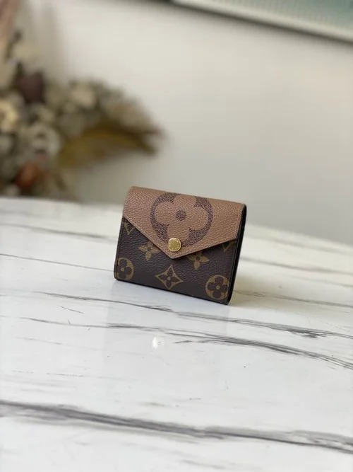 Louis Vuitton Original Wallets Authentic Monogram Canvas Luxury