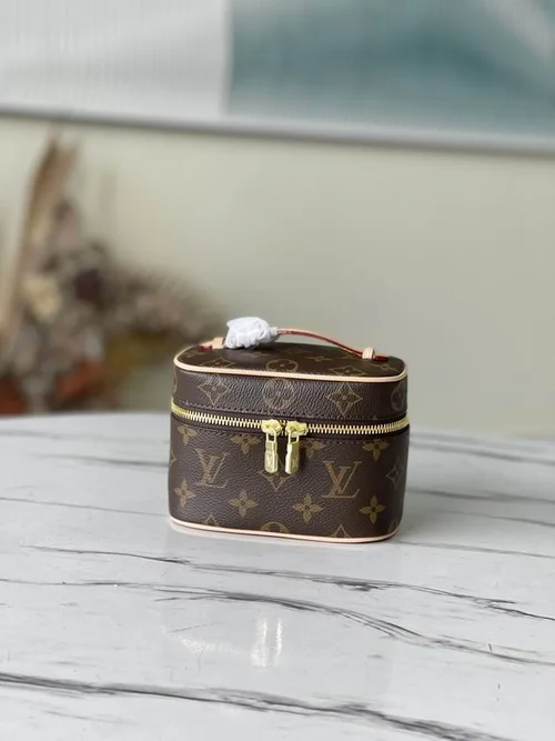Louis Vuitton Original Beauty Cosmetic Bag Authentic Monogram