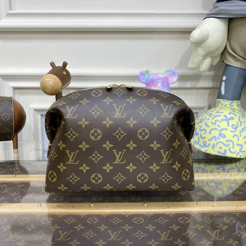 Louis Vuitton Original Beauty Cosmetic Bag Authentic Monogram