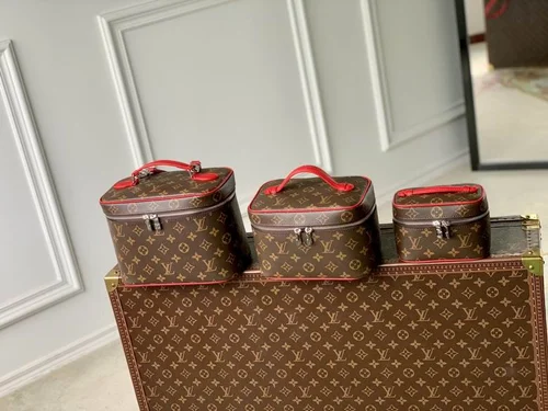 Louis Vuitton Original Beauty Cosmetic Bag Authentic Monogram