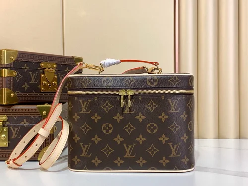 Louis Vuitton Original Beauty Cosmetic Bag Authentic Monogram