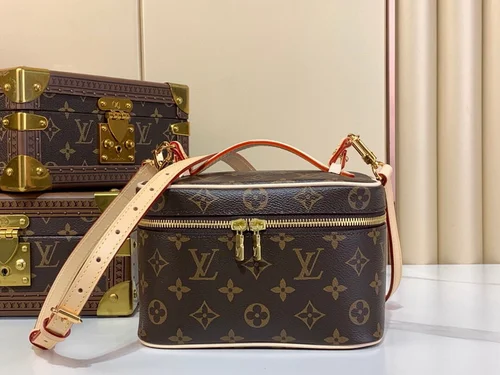 Louis Vuitton Original Beauty Cosmetic Bag Authentic Monogram