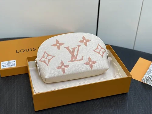 Louis Vuitton Original Beauty Cosmetic Bag Authentic Monogram