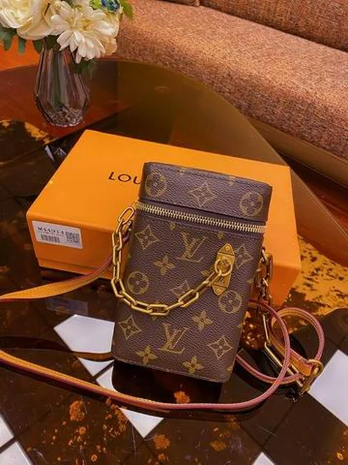 Louis Vuitton Original Phone Pouch Authentic Monogram Canvas