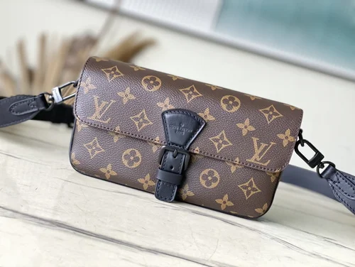 Louis Vuitton Original Messenger Bags Authentic Monogram Canvas