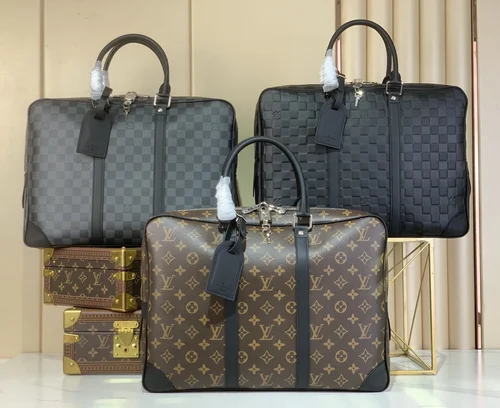 Louis Vuitton Original Briefcase Authentic Monogram Canvas