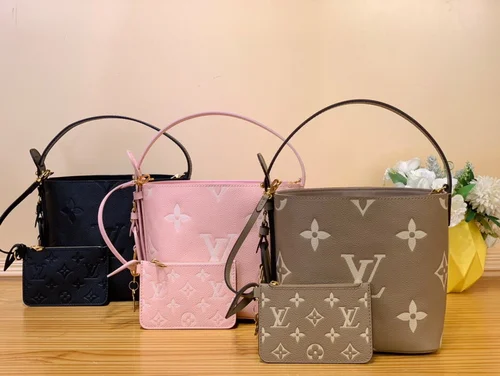 Louis Vuitton Original Bucket Bags Authentic Monogram Canvas