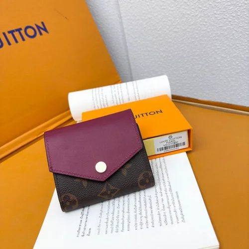 Louis Vuitton Original Wallets Authentic Monogram Canvas Luxury