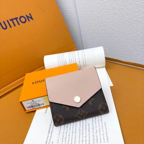 Louis Vuitton Original Wallets Authentic Monogram Canvas Luxury