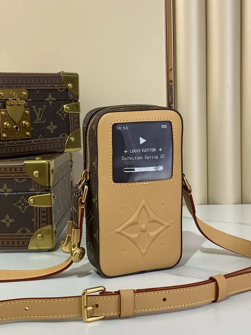 Louis Vuitton Original Phone Pouch Authentic Monogram Canvas