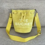 Marc Jacobs Original Bucket Bag Authentic Canvas Leather