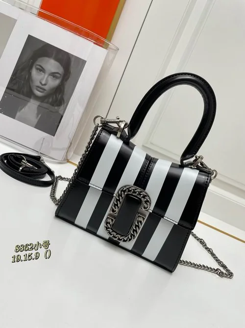 11 Marc Jacobs Handbag Medium Women Luxury Canvas Leather