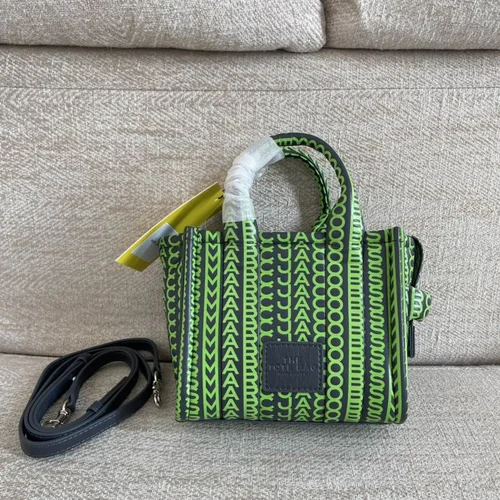 Marc Jacobs Original Handbag Authentic Canvas Leather Luxury