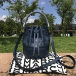 Marc Jacobs Original Bucket Bag Authentic Canvas Leather