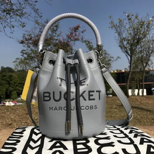 Marc Jacobs Original Bucket Bag Authentic Canvas Leather