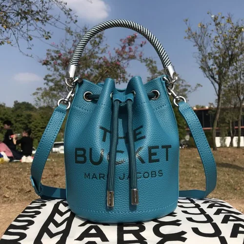 Marc Jacobs Original Bucket Bag Authentic Canvas Leather