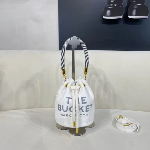 11 Marc Jacobs Bucket Bag Small Drawstring Women Luxury Canvas