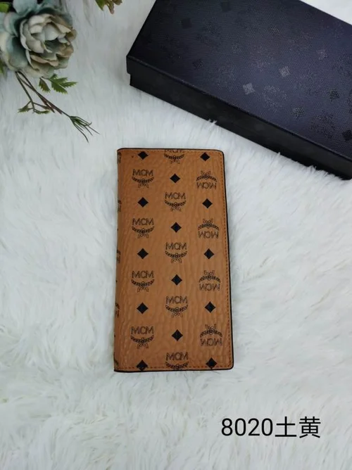 11 MCM Women's Wallet Purse Luxury Visetos Coated Canvas