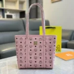 MCM Original Large Tote Shopping Bag Authentic Visetos