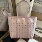 MCM Original Large Tote Shopping Bag Authentic Visetos