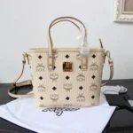 11 MCM Large Tote Shopping Bag Women Luxury Visetos Canvas