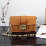 11 MCM Women's Shoulder Bags Luxury Visetos Coated Canvas