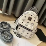 MCM Original Backpack Authentic Visetos Coated Canvas