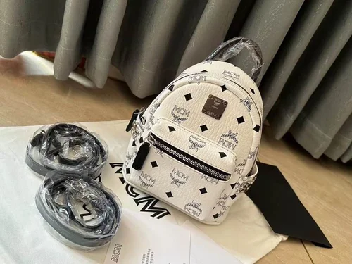 MCM Original Backpack Authentic Visetos Coated Canvas