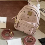 MCM Original Backpack Authentic Visetos Coated Canvas